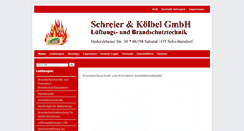 Desktop Screenshot of brandschutz-schwittersdorf.de